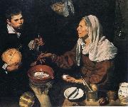 Diego Velazquez Old Woman Cooking Eggs France oil painting artist